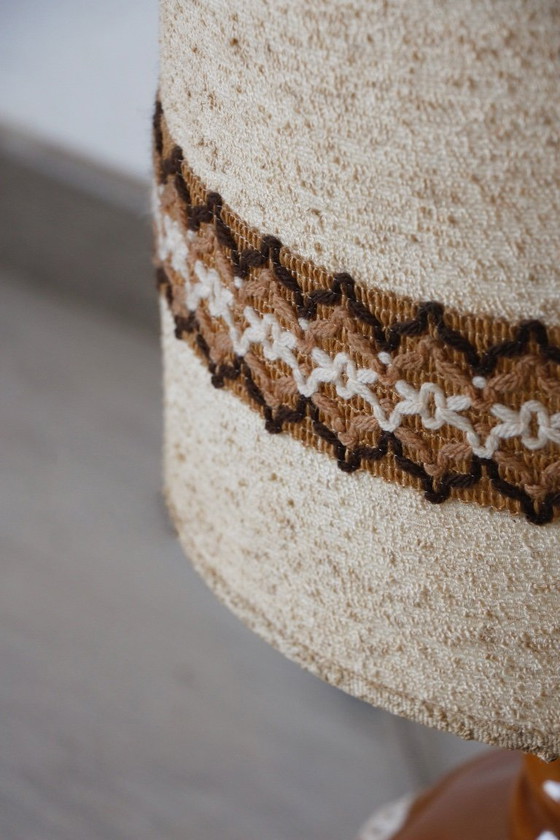 Image 1 of Vintage 1970s Ceramic Lamp - Retro Lighting