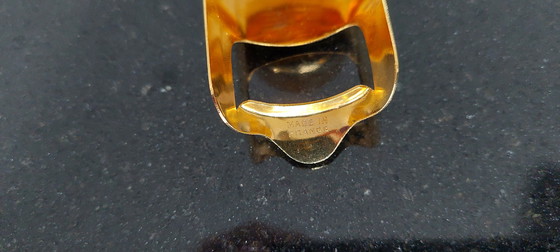 Image 1 of Champagnerverschluss des Weinguts Pommery, 24-karätig vergoldet