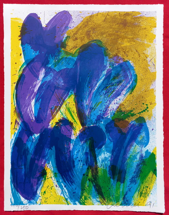 Image 1 of Jan Cremer - Tulipani, litografia