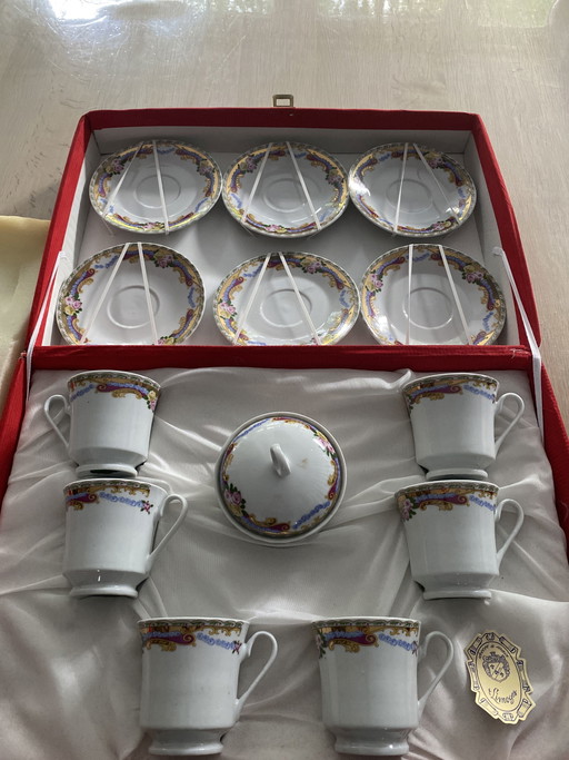 Service à café Limoges 14 pièces