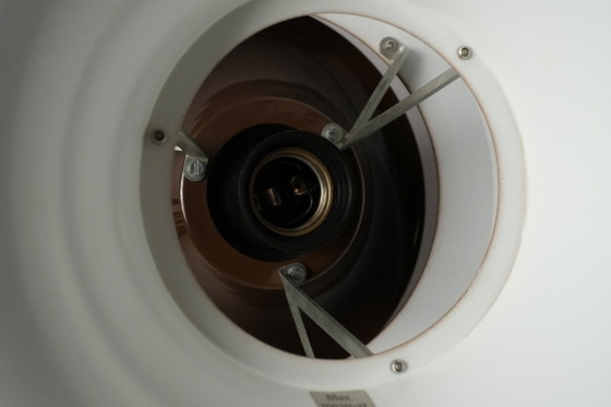 Lampada a sospensione Fog & Mørup Radius di Erik Balslev, design danese Space Age del 1977. (photo 12 of 14)