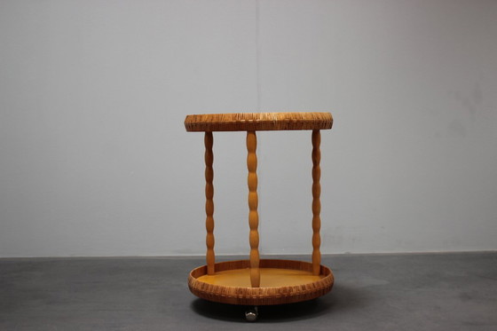 Image 1 of Tavolo su ruote di metà secolo, anni '70, Cecoslovacchia