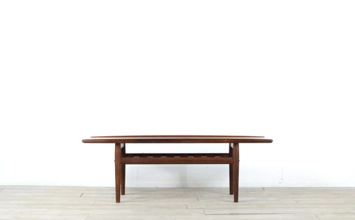 Table basse en teck par Finn Juhl pour France & Søn, années 60