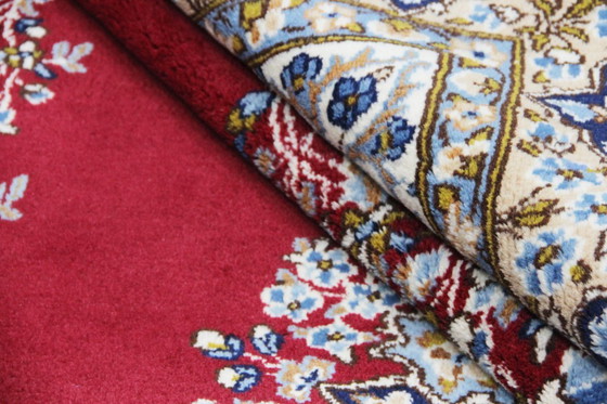 Image 1 of Origineel Perzisch Tapijt Echt Kirman Zeer Fijn 275 X 185 Cm Top Conditie