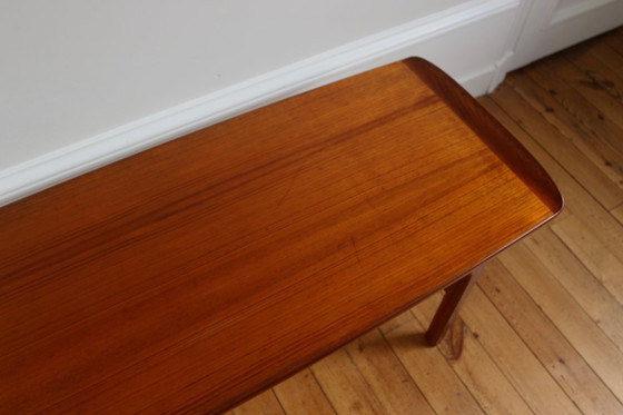 Vintage Scandinavische teakhouten salontafel, 1960 – Wood (photo 4 of 11)