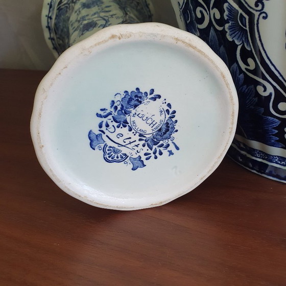 Image 1 of Boch Delfst Blauw Foo Dog Kastelenset 3 Stuks