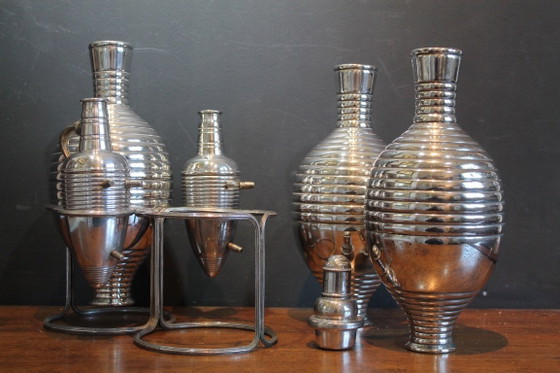 Image 1 of Italian Calegaro Art Deco Decanter set