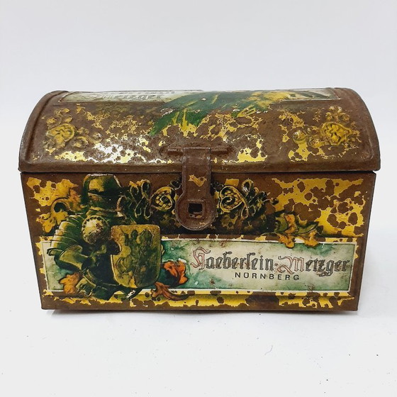 Image 1 of Vintage German tin box