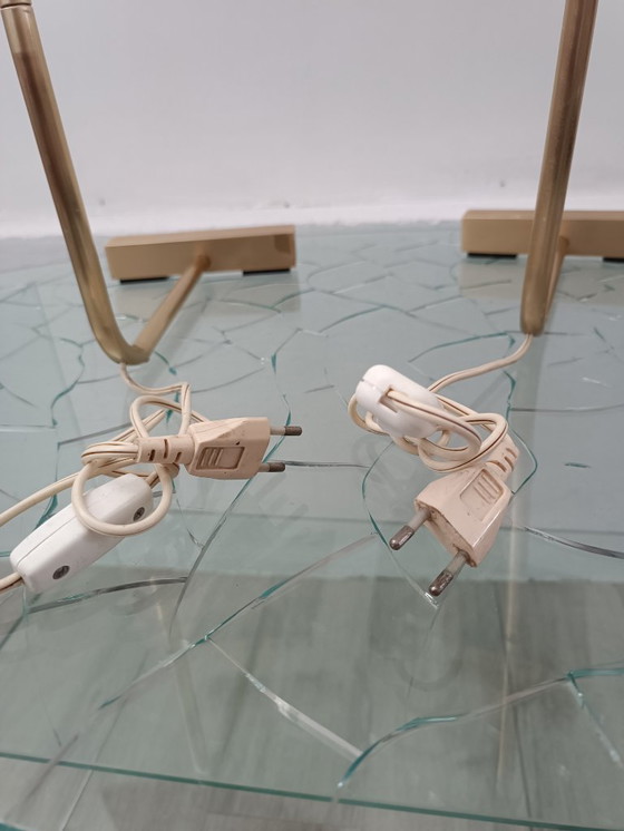 Image 1 of Pair of counterweight lamps by Cedric Hartman, 1960s