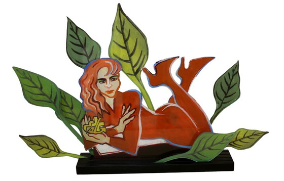 Image 1 of Bach, Elvira - Fede - Amore - Speranza - Scultura firmata a mano