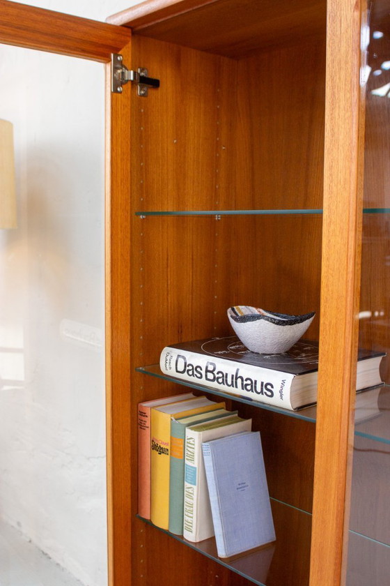 Image 1 of Vetrina vintage in teak, credenza, cassettiera, design danese