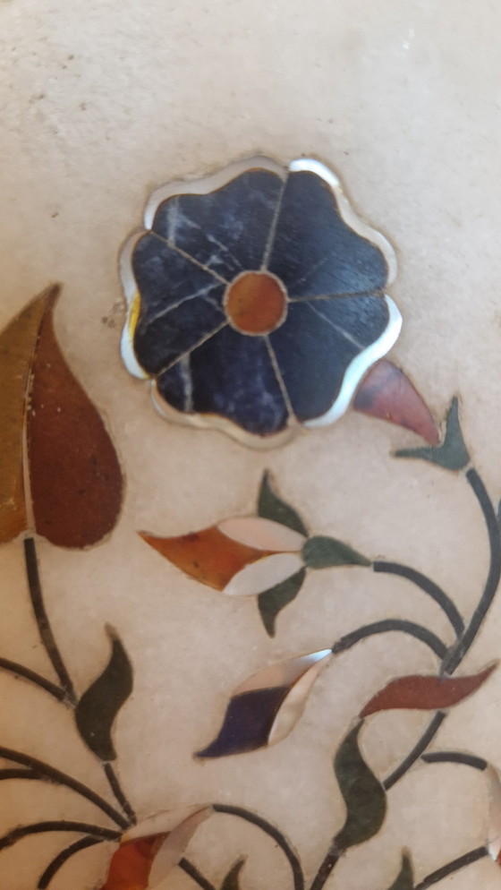 Image 1 of Decoratief marmeren inlegbord