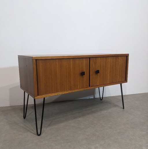 Lowboard, porta tv vintage in mdk