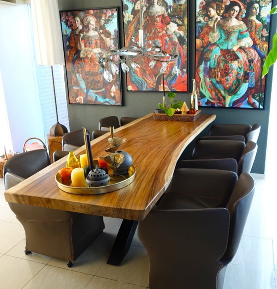 Image 1 of 6 x Moroso Bloomy Ledersessel