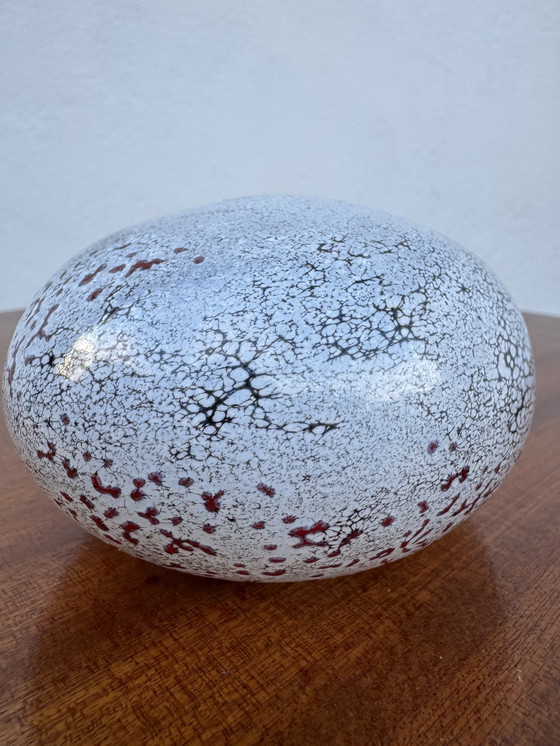 Image 1 of Antique blown glass paperweight