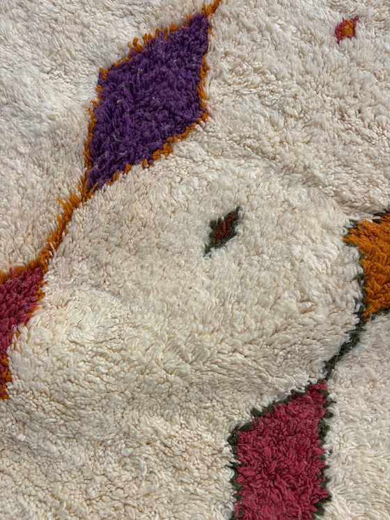 Image 1 of Marokkanischer Teppich im modernen Stil, 210 x 300 cm – Handgeknüpfter Berberteppich aus Wolle – Beni Ourain Teppich