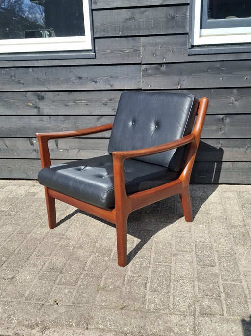 Senator chair by ole wanscher – France & Søn, fauteuils, Wood