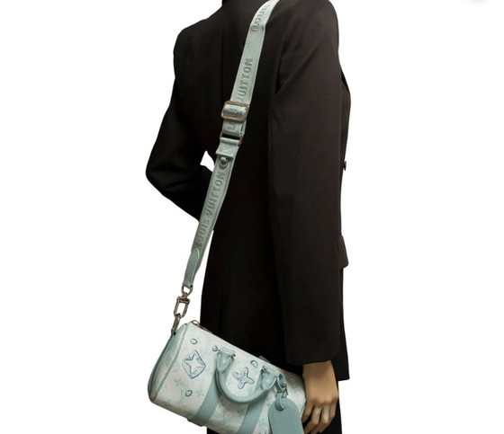 Image 1 of Sac LOUIS VUITTON Speedy en Toile Bleu - 101385