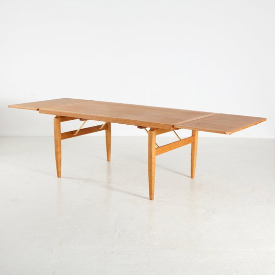 MK11217 Restored Oak Dining Table – Wood (photo 3 of 14)