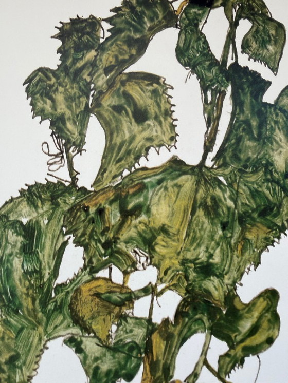 Image 1 of Egon Schiele (1890-1918), Zonnebloemen, 1917, Gedrukt in Italië