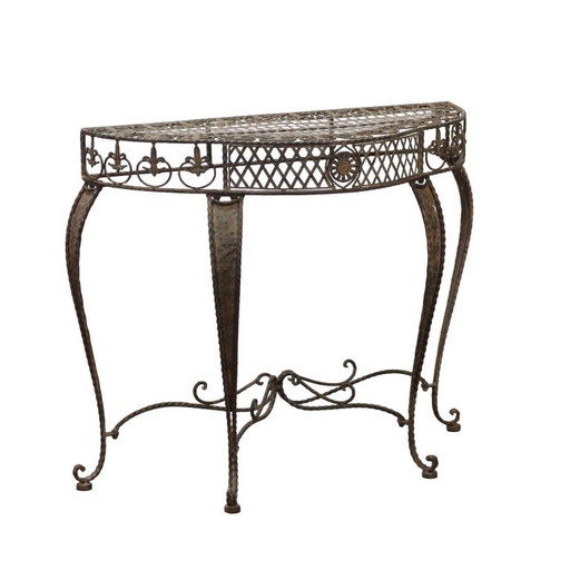 Consolle in Ferro e Lamierino