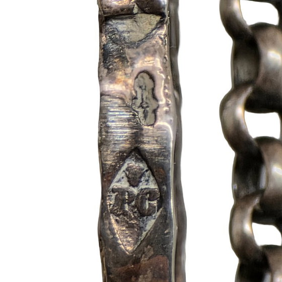 Image 1 of Antique Frisian silver Chatelaine, early 19th century