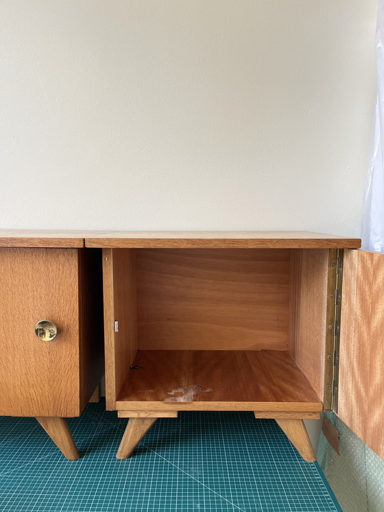 Image 1 of Vintage Nachtkastjes Mid Century