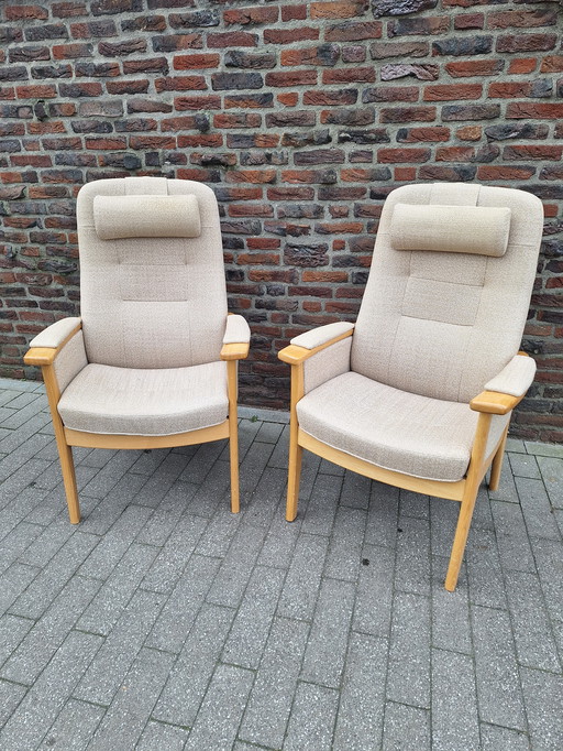 2 Danish design armchairs 'Plus 5920' from FURSTRUP