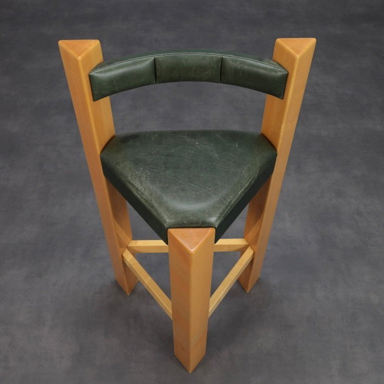 Image 1 of Sgabelli da bar postmoderni unici (set di tre), anni '90