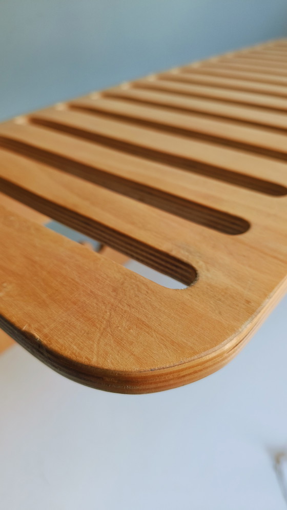 Image 1 of Ikea Kantra Berken Multiplex Kapstok Alvar Aalto Stijl