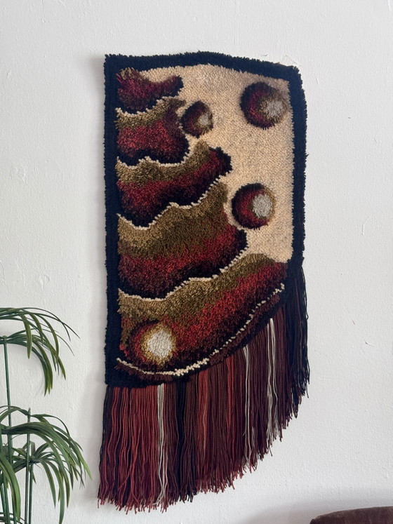 Vintage Seventies Wool Wall Hanging – Wall decoration (photo 2 of 11)