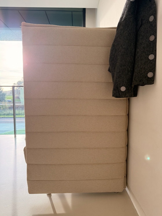 Vitra Alcove Plus Divano 2 posti, Divani acustici, Tessile, Cromo, Beige (foto 6 di 8)