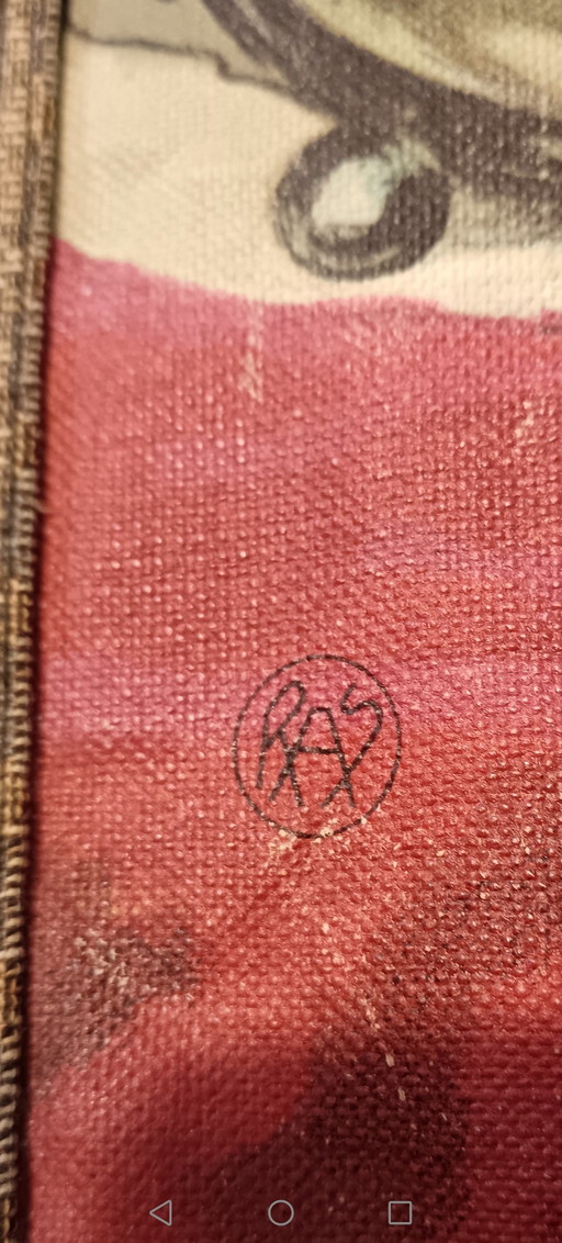 Antiker Wandteppich aus den 1940er Jahren - Vintage