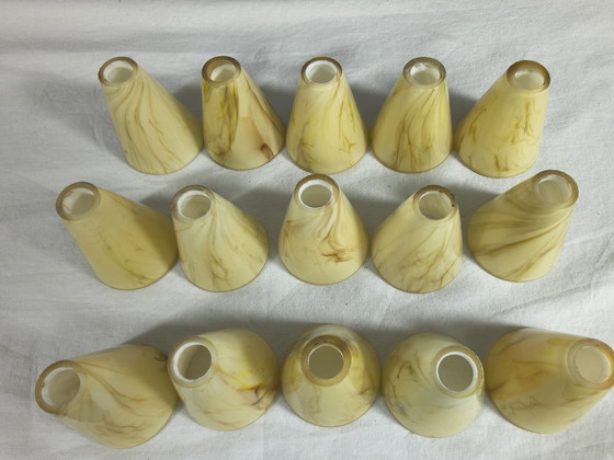 Image 1 of Marble lampshades for G4 fitting with clamp spring