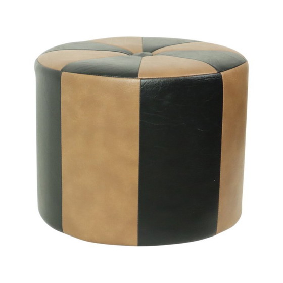 Image 1 of Pouf Skai marrone vintage