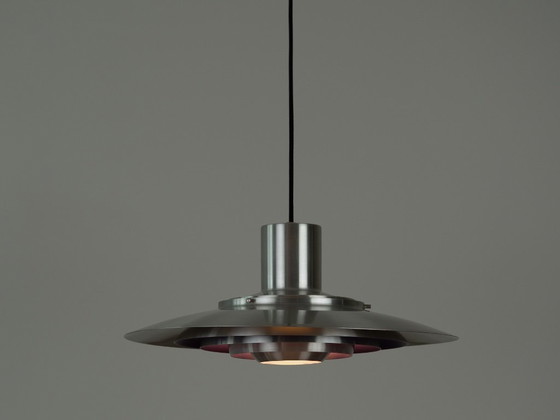 Lampe à Suspension P376 Vintage Danoise par Fabricius et Kastholm, Nordisk Solar, 1964 – Aluminium (photo 4 of 15)