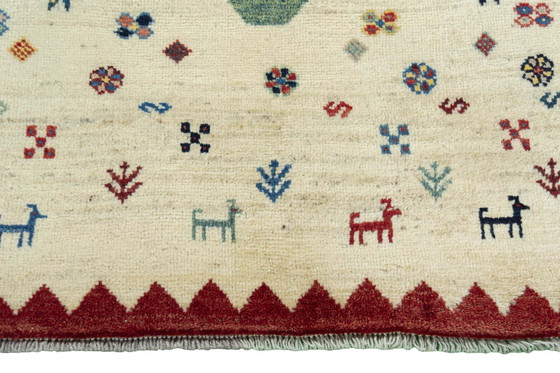 Image 1 of Tapis nomade Gabbeh noué à la main - 167 x 101 cm