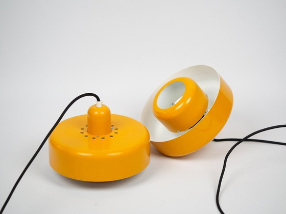 Image 1 of Coppia di 2 lampade GoGo vintage danesi di Vitrika, anni '70