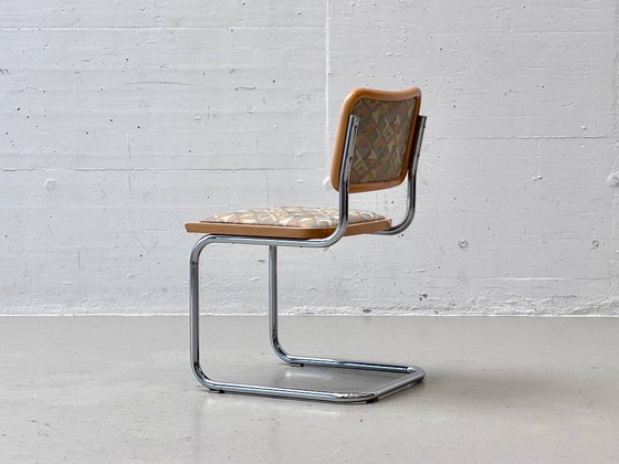 Italian Vintage Cantilever Chair in Bauhaus Style, Made in Italy – Side chairs, Wood (photo 7 of 14)