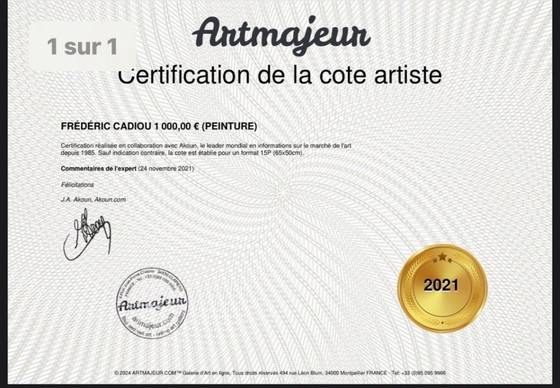 Image 1 of Inchiostro di china su carta naturale da 250 g, formato 40x30 cm