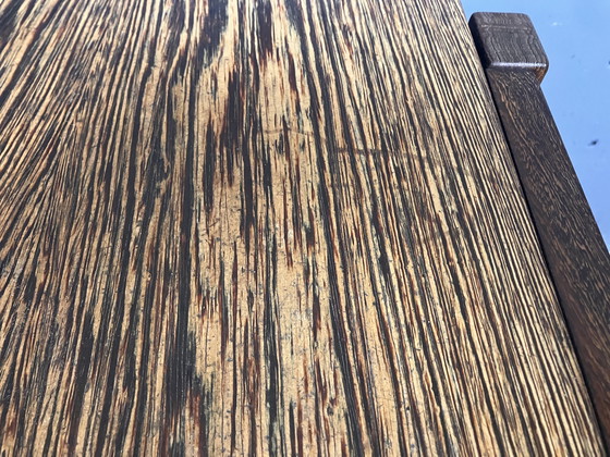 Image 1 of Pastoe Wenge table desk Braakman extendable