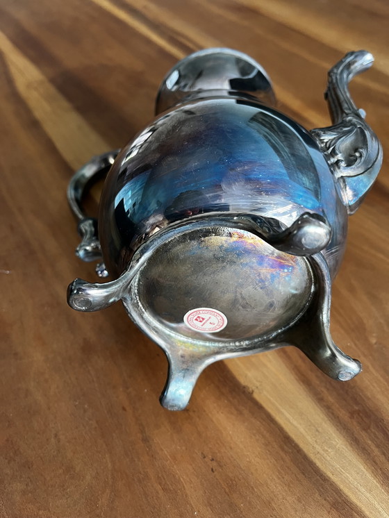 Image 1 of Set da caffè/tè placcato argento, 4 pezzi