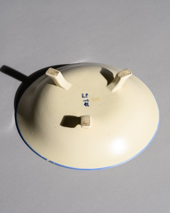 Image 1 of Margarete Heymann-Löbenstein Haël-Werkstätten Art Deco Ceramic Footed Bowl 1930s