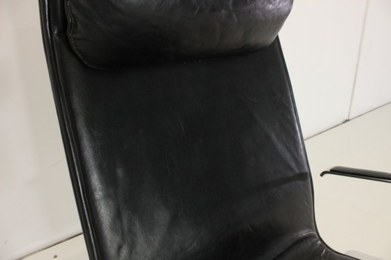 Image 1 of Dieter Rams Vitsoe RZ 602 Design Stuhl Leder sessel sofa couch