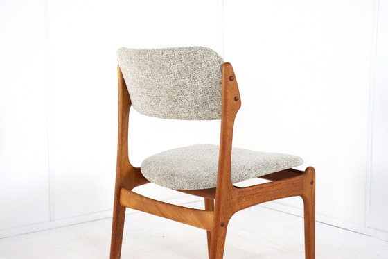 Image 1 of 6x Erik Buch per O.D. sedie mobler vintage ridipinto