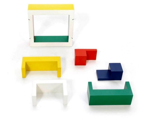 Image 1 of VITRA, Design Museum Collection. Furniture Game, Willy Guhl. NEW.