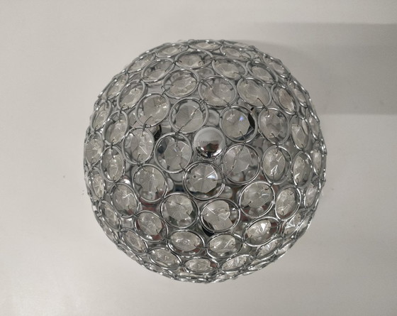 Image 1 of Retro transparent halogen ceiling light (smaller version).