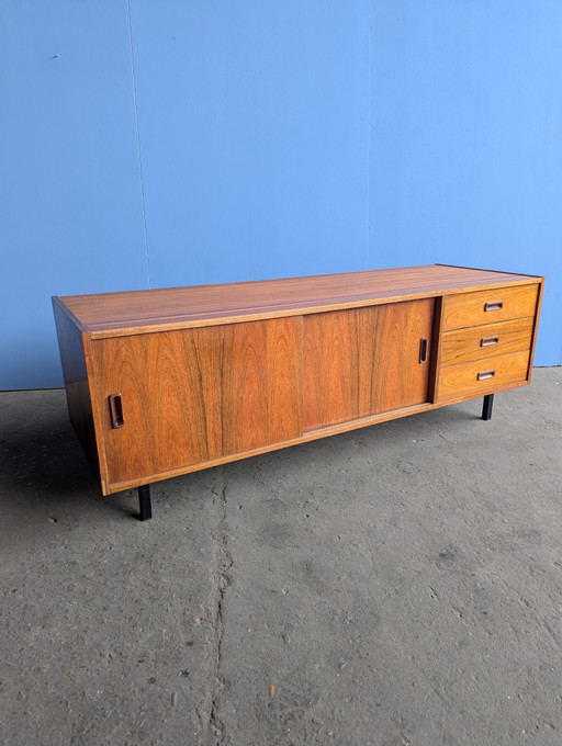 Vintage Deens teak lowboard, jaren 60
