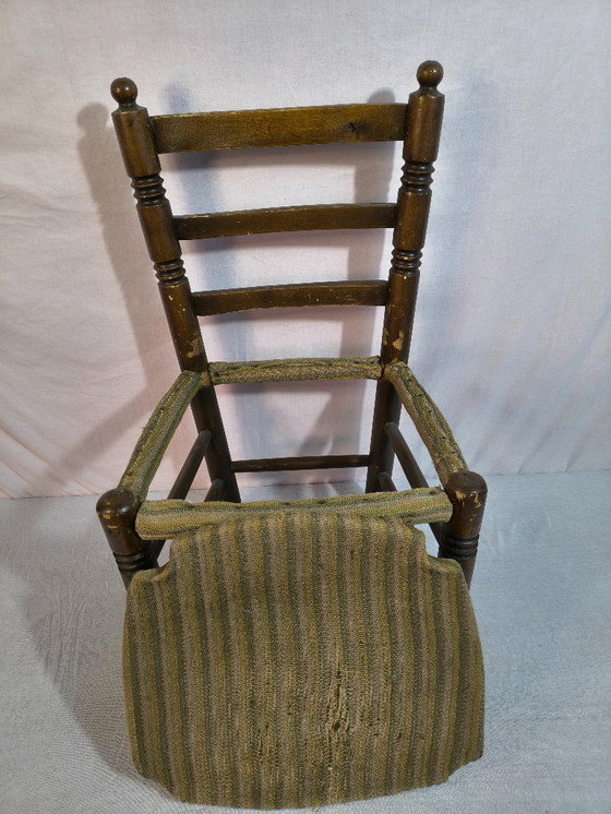 Image 1 of Hochstuhl, 110 Jahre alt