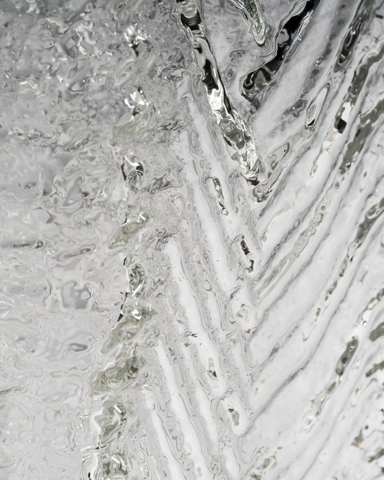 Image 1 of Rosenthal Studio Line "Glasstruktur" Brutalist Vase by Martin Freyer, Germany, 1970s